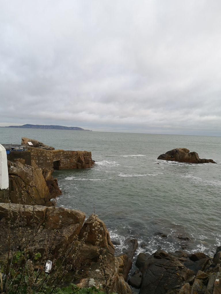 View of the Forty Foot at Fad Saoil Mobile Sauna